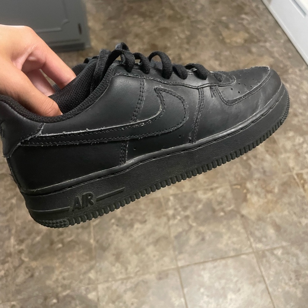 Nike All-Black Air Force 1 Sneakers